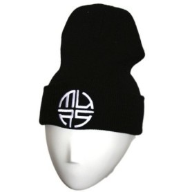 MURS - Black Logo Folded Skull Cap 2