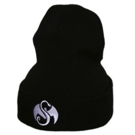 MURS - Black Logo Folded Skull Cap 2