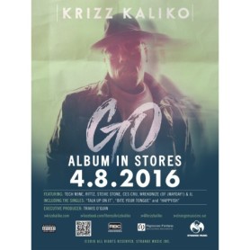 Krizz Kaliko - Go Poster 18&quot; x 24&quot;