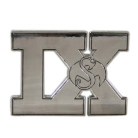 Tech N9ne - Silver IX Car Emblem