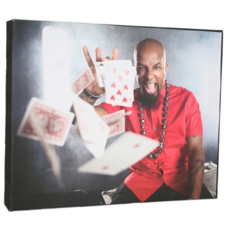 Tech N9ne - Cards 8"x10" Canvas Print