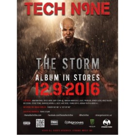 Tech N9ne - The Storm Poster 18&quot; x 24&quot;
