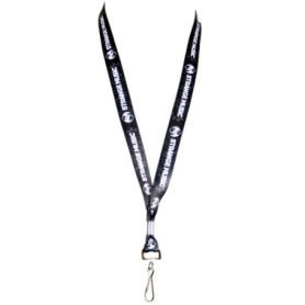 Strange Music - Black w/White Lanyard