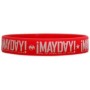 ¡MAYDAY! - Red Logo Bracelets (Set of 2)