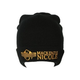 Mackenzie Nicole - Black 2019 Embroidered Skull Cap