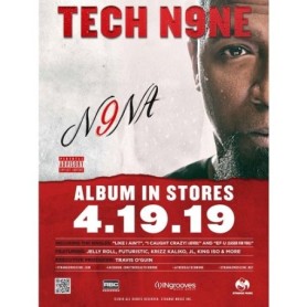 Tech N9ne - N9na Poster 18&quot; x 24&quot;