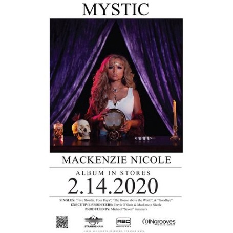 Mackenzie Nicole - White Mystic Poster 18" x 24"