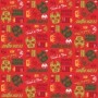 Strange Music - Green/Tech N9ne Red Holiday Wrapping Paper (Set of 4)