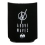 Above Waves - Black Logo Can Coozie