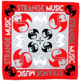 Strange Music - Red Logo Bandana