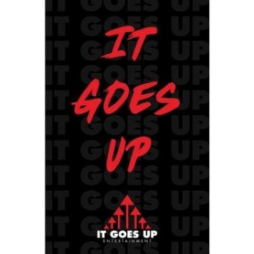 It Goes Up Entertainment - Black Logo Poster 11 in x 17 in