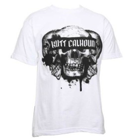 Kutt Calhoun - White Skulls T-Shirt