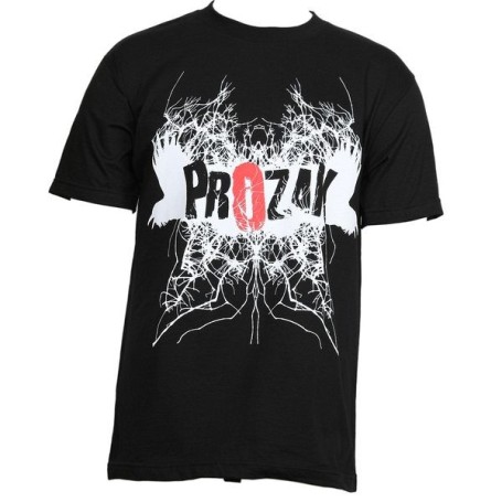 Prozak - Black Static T-Shirt