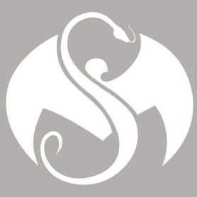 Strange Music - White Logo Decal