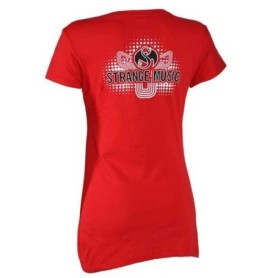 Kutt Calhoun - Red Ladies T-Shirt Linear Maze