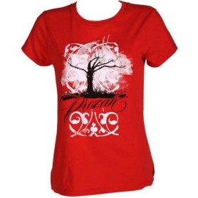 Prozak - Red Tree Ladies T-Shirt