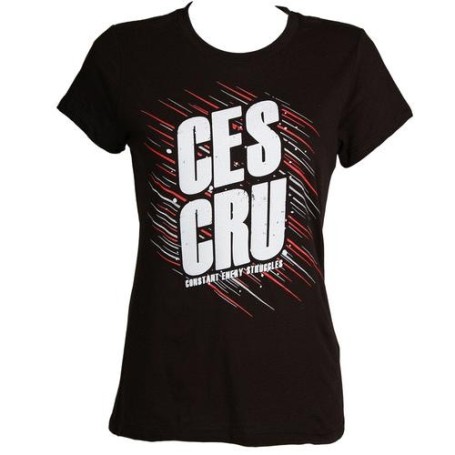 Ces Cru - Black Streaks Ladies T-Shirt