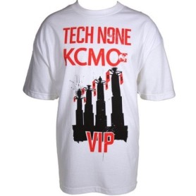 Tech N9ne - White KCMO VIP T-Shirt