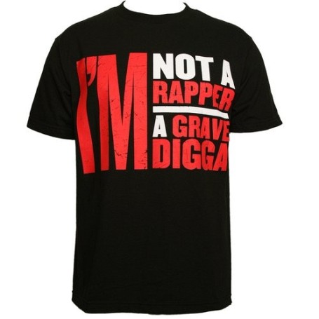 Stevie Stone - Black Grave Digger T-Shirt