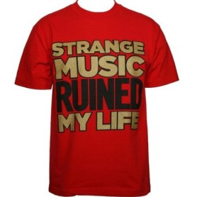 Strange Music - Red Ruined T-Shirt