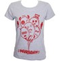 ¡MURSDAY! - Gray Logo Balloons Ladies T-Shirt