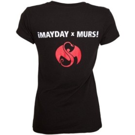¡MURSDAY! - Black Logo Bombs Ladies T-Shirt
