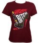 ¡MAYDAY! - Maroon Hardcore Bitch Ladies T-Shirt