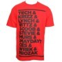 Strange Music - Red Roster T-Shirt