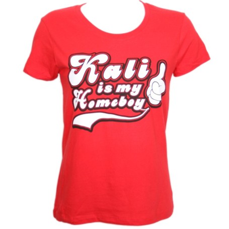 Krizz Kaliko - Red Homeboy Ladies T-Shirt