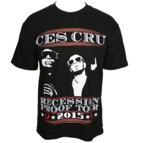 Ces Cru - Black Recession Proof Tour T-Shirt