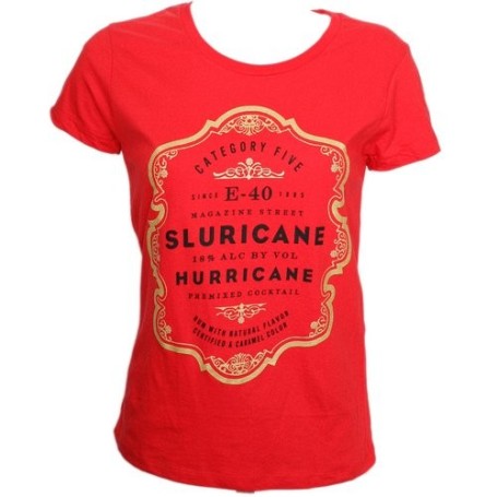 E-40 - Red Sluricane Ladies T-Shirt