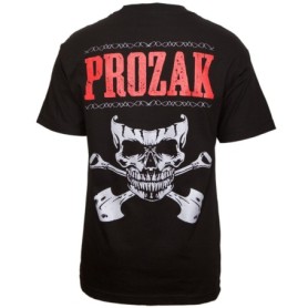 Prozak - Black Skull and Shovel T-Shirt