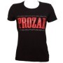 Prozak - Black Logo Ladies T-Shirt