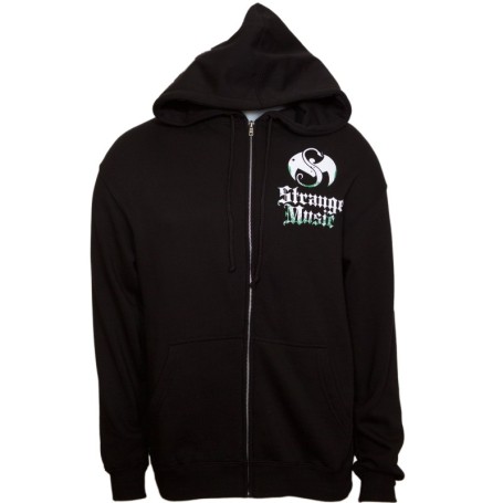 Prozak - Black Skull Zip Hoodie