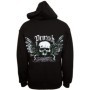 Prozak - Black Skull Zip Hoodie