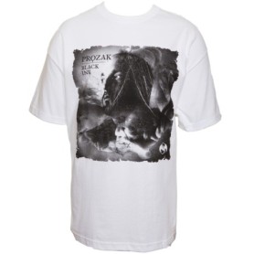 Prozak - White Black Ink Presale T-Shirt
