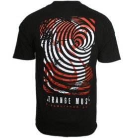 Strange Music - Black Spirograph T-Shirt