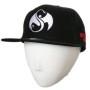 Strange Music - Black Logo Hat Flat-Bill