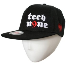 Tech N9ne - Black Gothic Hat Flat-Bill