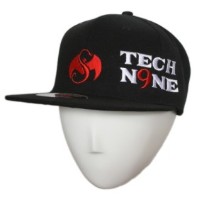 Tech N9ne - Black 2013 Hat Flat-Bill