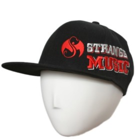 Strange Music - Black 2012 DP Hat Flat-Bill