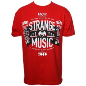 Strange Music - Red It Goes Up T-Shirt