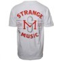 Strange Music - White Monogram T-Shirt