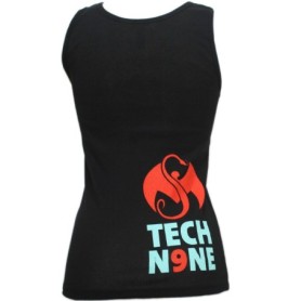 Tech N9ne - Black Chilly Rub Ladies Tank Top