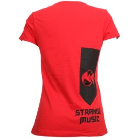 Tech N9ne - Red Worldly Angel Ladies T-Shirt