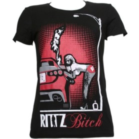 Rittz - Black Rittz Bitch #2 Ladies T-Shirt