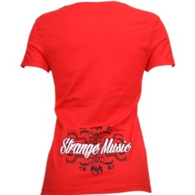 Tech N9ne - Red Cursive Ladies T-Shirt