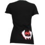 Ces Cru - Black Heart Ladies T-Shirt