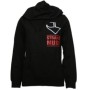 JL - Black Logo Ladies Zip Hoodie