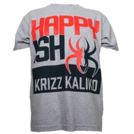 Krizz Kaliko - Heather Gray Happyish T-Shirt